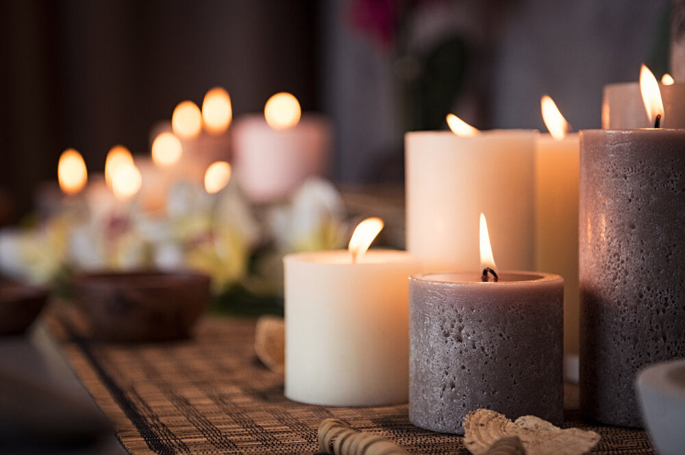 Euphoric Flame | Aromatherapy & Intention Candles | Organic Skincare | Our intention candles are 100% soy wax.  Each candle’s essential oils, pressed dried flowers, and crystals are hand selected and blended to promote healing.