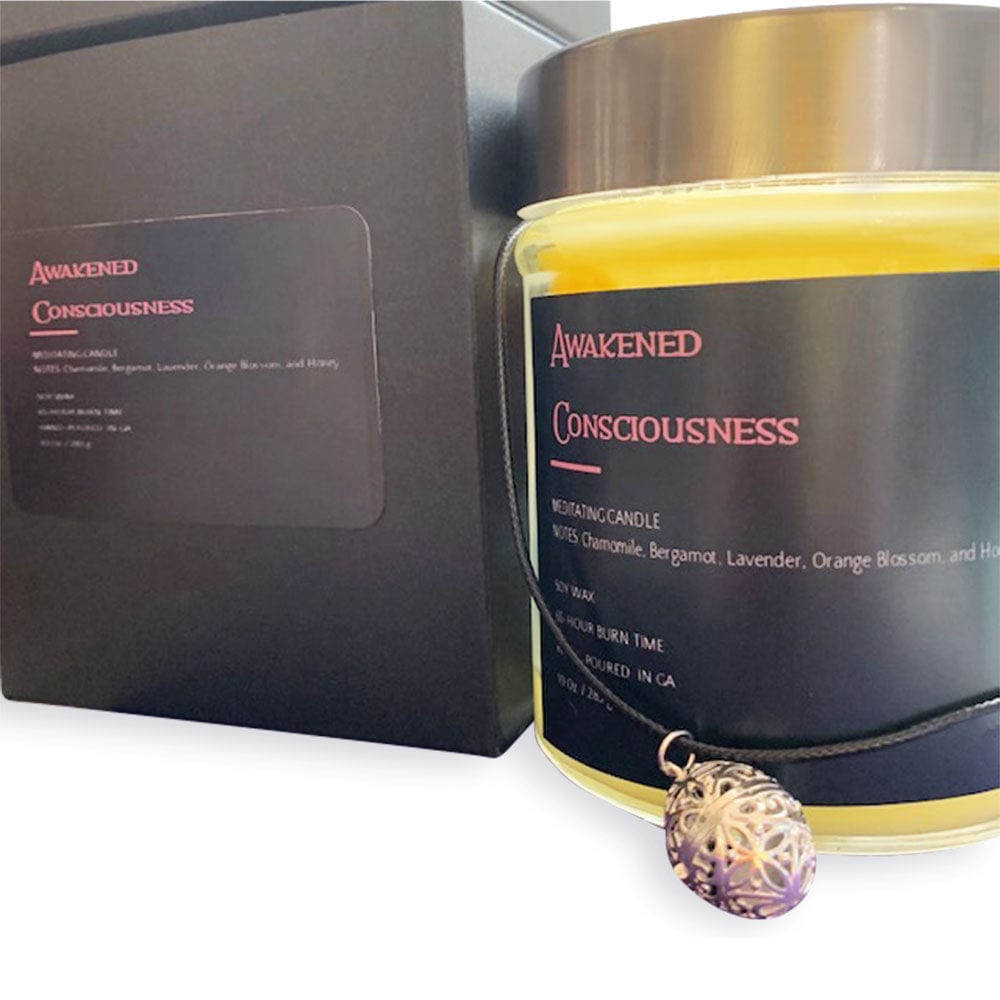 Consciousness Meditation Candle