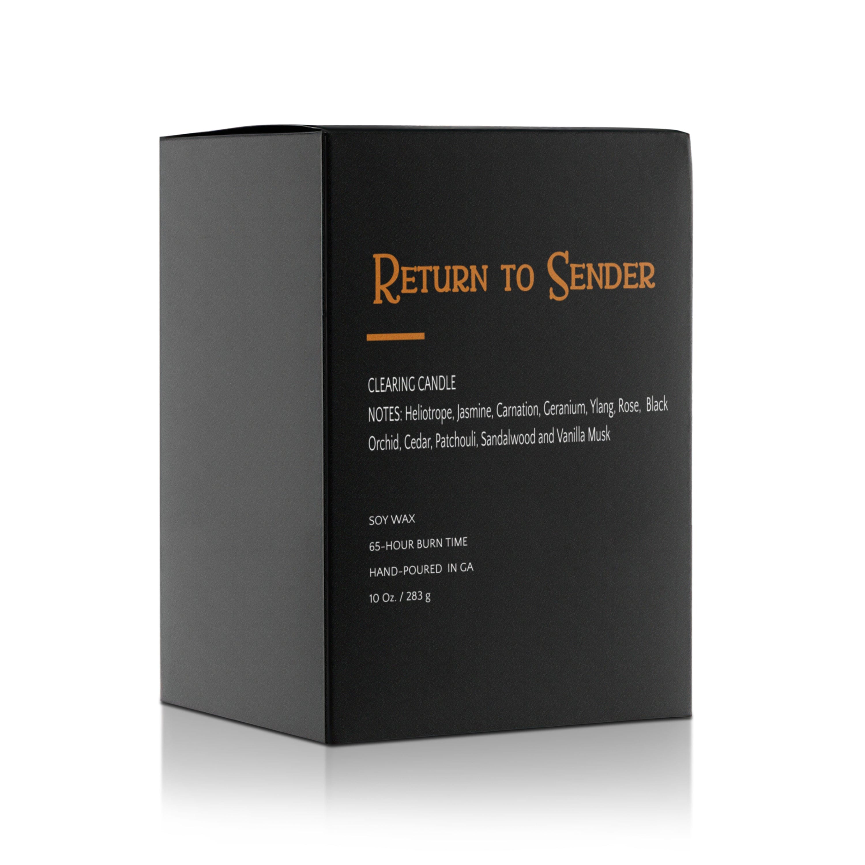 Return to Sender Candles