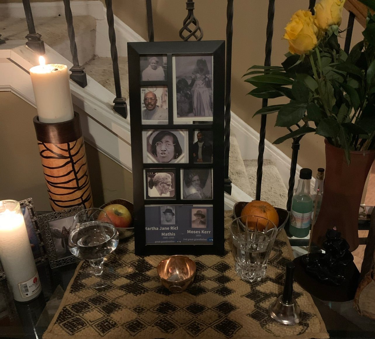 Why do people have an ancestor altar?