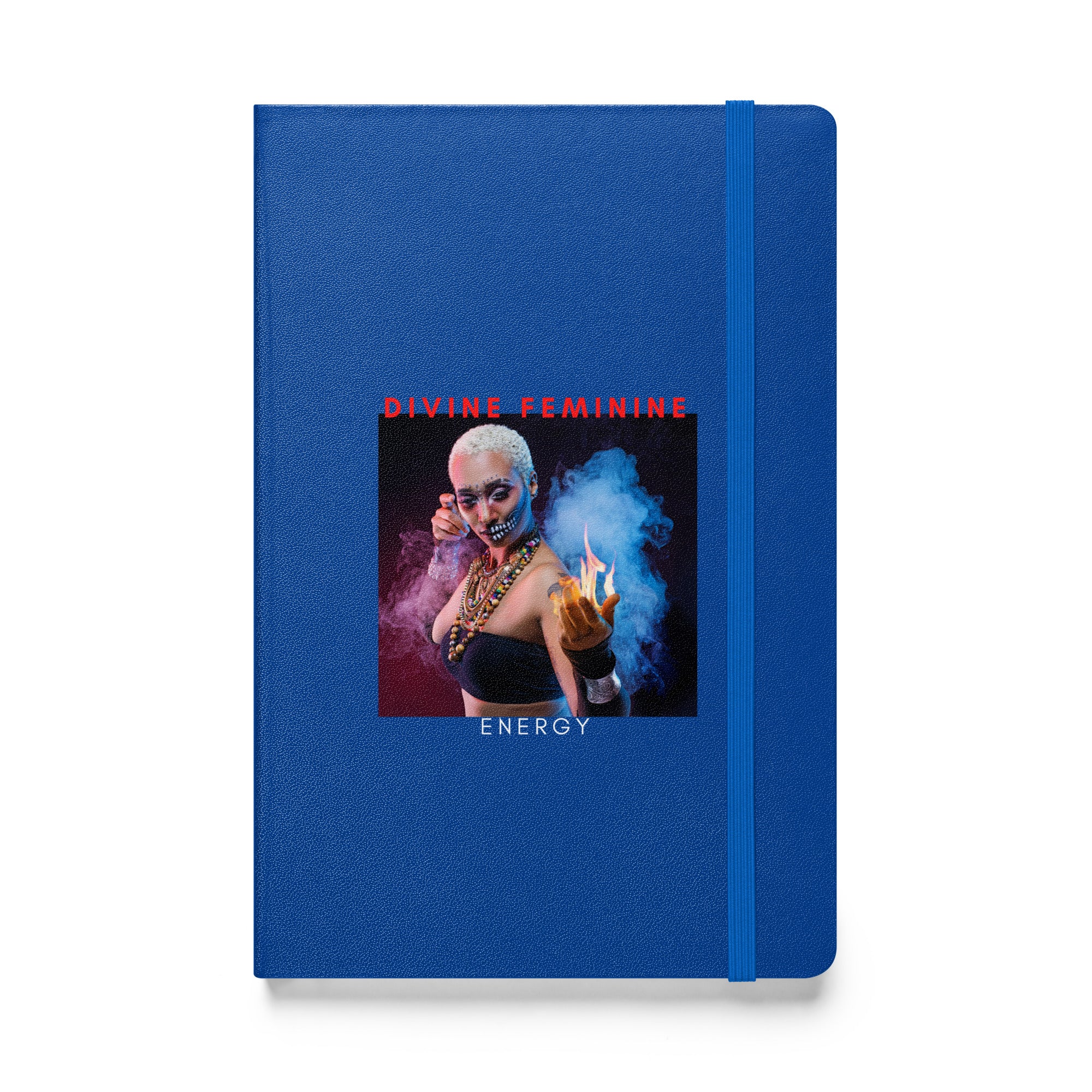 Divine Feminine Energy Hardcover bound notebook