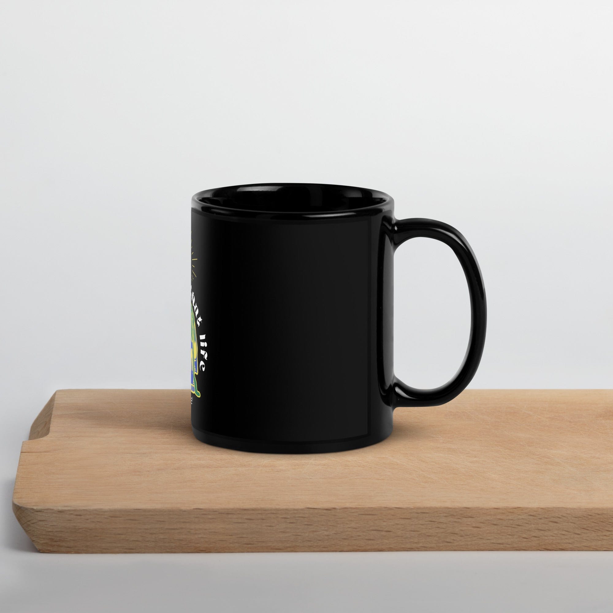 Black Ceramic Mug