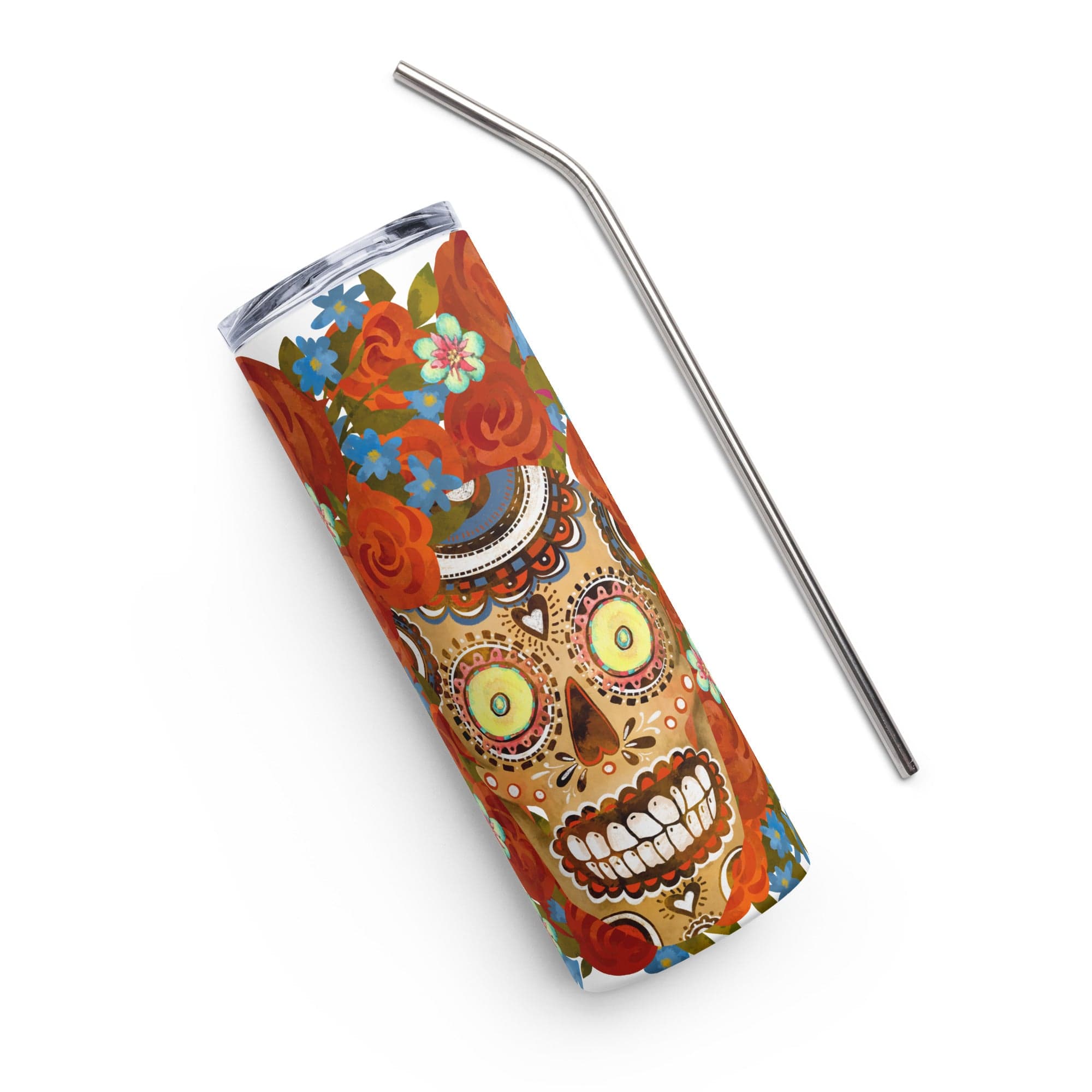 Sugar Skull Tumbler