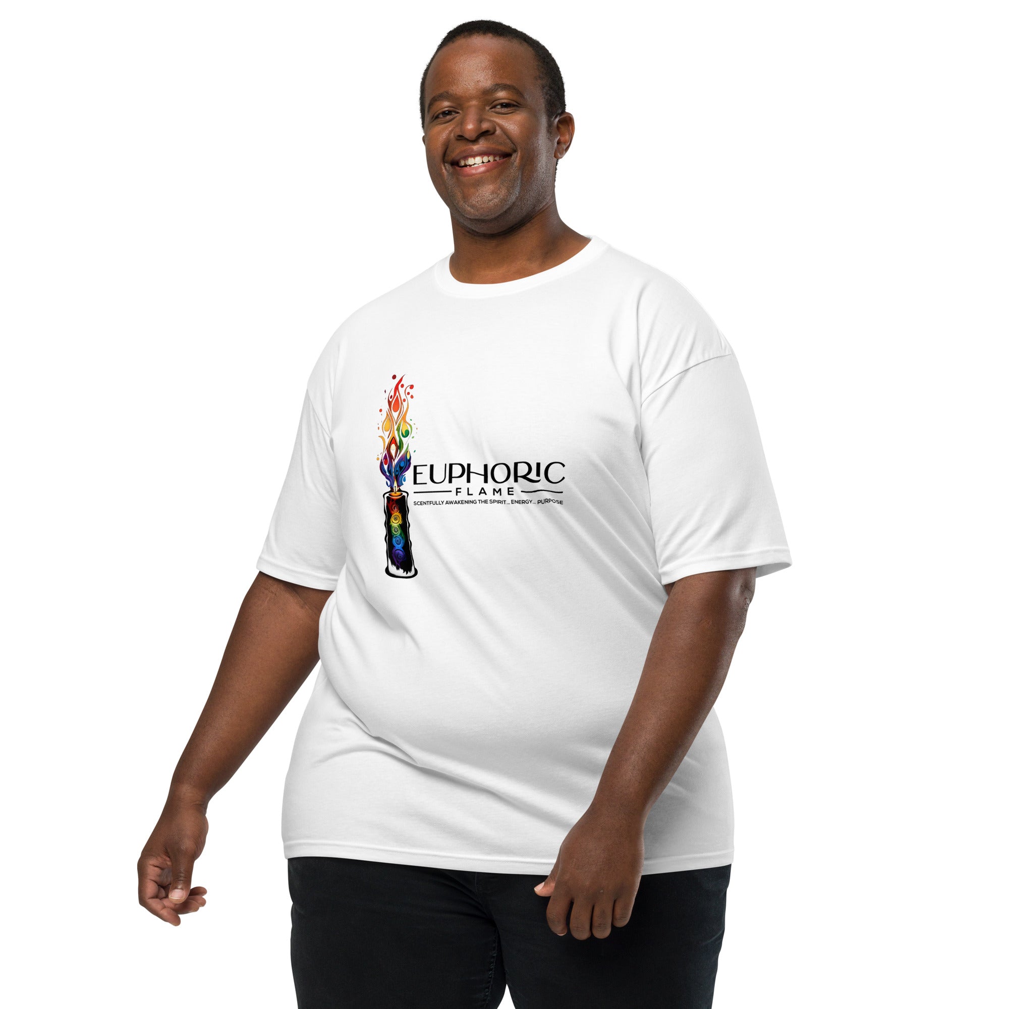 Euphoric Flame Men’s premium heavyweight tee