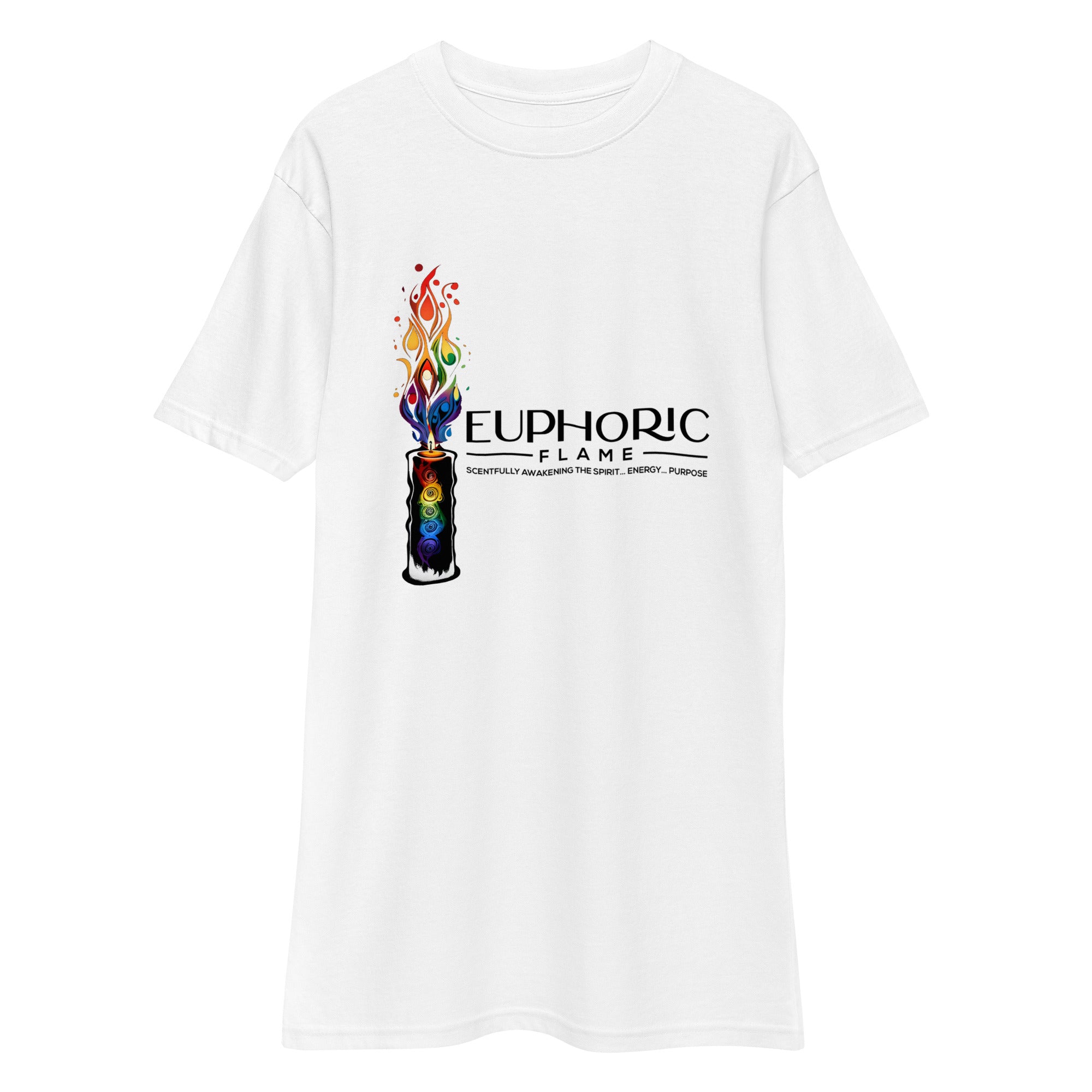 Euphoric Flame Men’s premium heavyweight tee